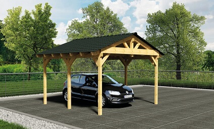 Prefabricated houses norgeshus carport small