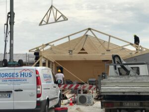 Installation of Prefabricated Houses