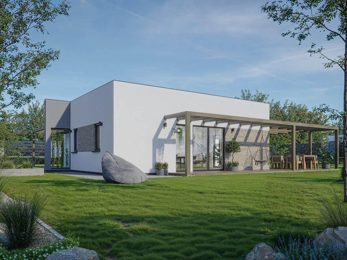 Prefabricated House 105-norgeshus – price – 30.000eur